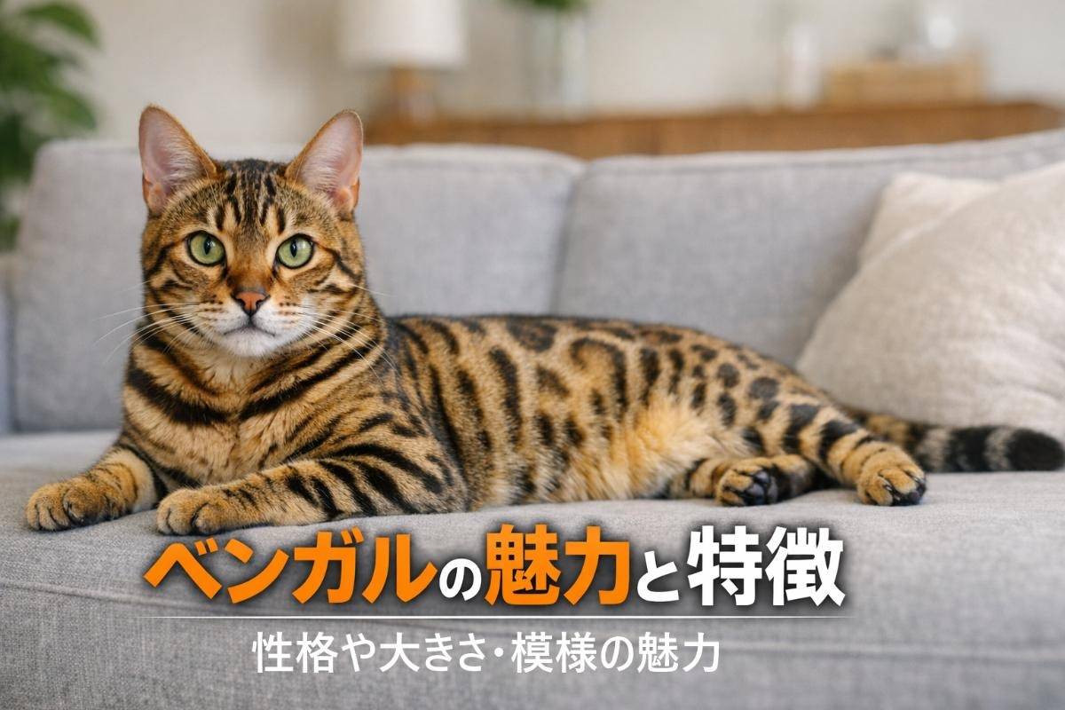 ベンガルの特徴を解説｜性格や大きさ・模様の魅力と飼い方のコツを初心者向けに紹介