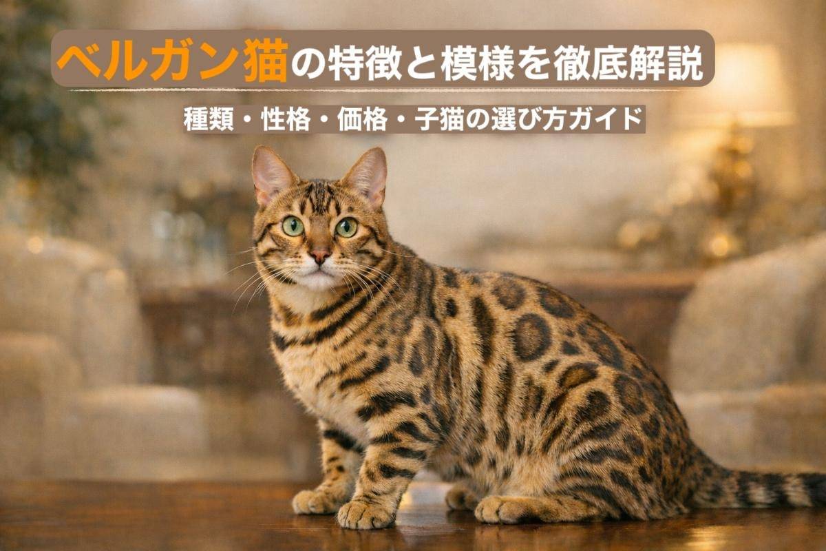 ベンガル猫の特徴と模様を徹底解説｜種類・性格・価格・子猫の選び方ガイド